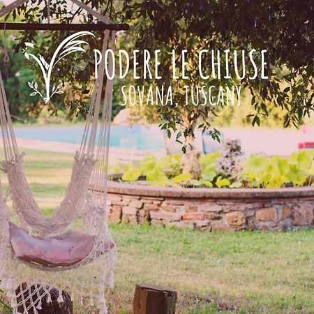 Podere Le Chiuse Sovana Zewnętrze zdjęcie