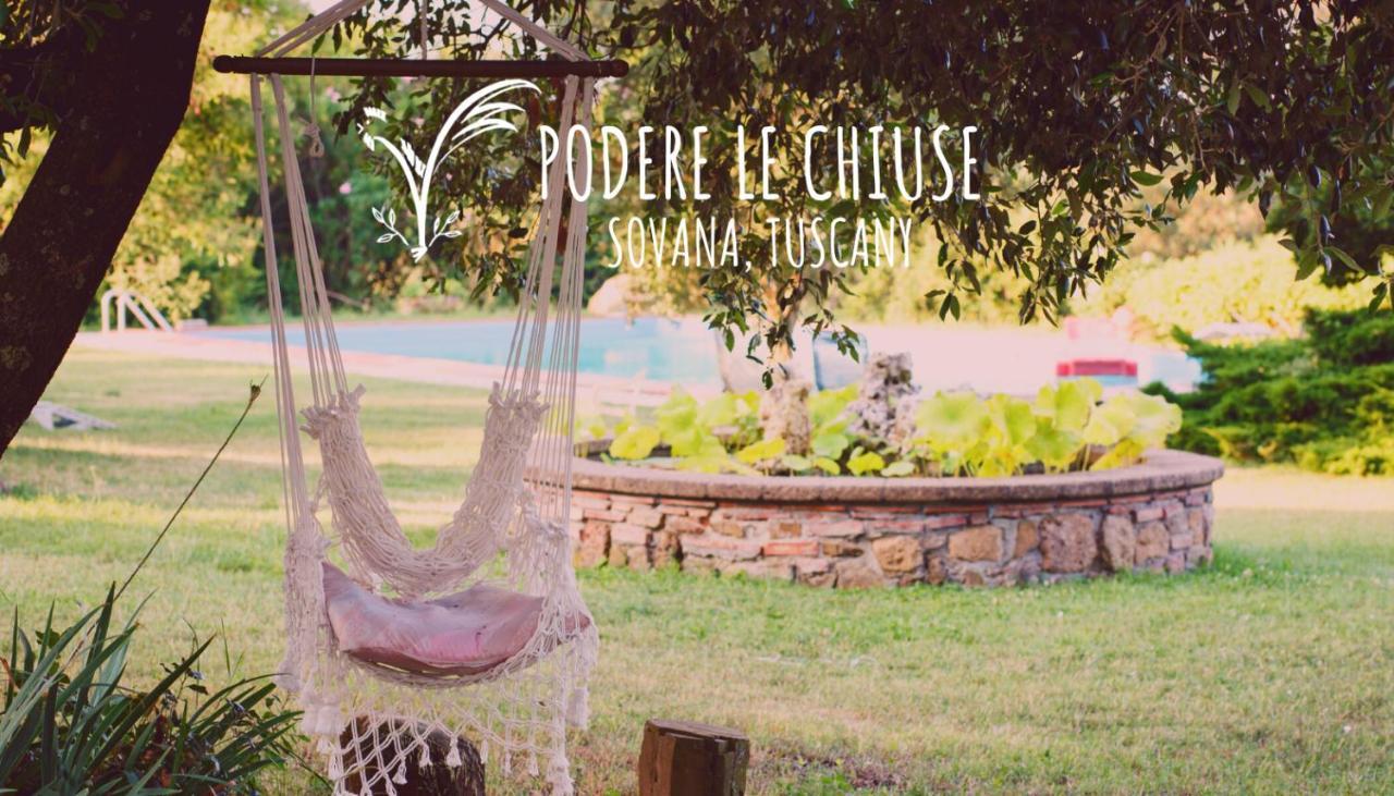 Podere Le Chiuse Sovana Zewnętrze zdjęcie